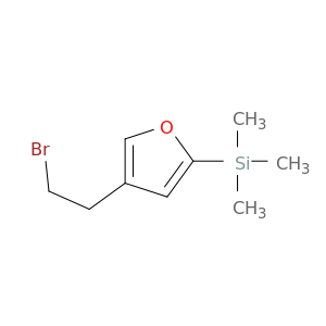Silane, [4-(2-bromoethyl)-2-furanyl]trimethyl-