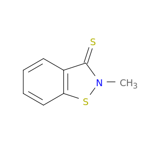 1,2-Benzisothiazole-3(2H)-thione,2-methyl-