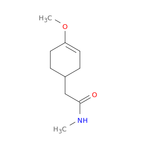 3-Cyclohexene-1-acetamide, 4-methoxy-N-methyl-