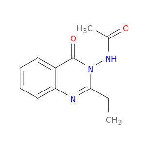 3-ACETYLAMINO-2-ETHYL-4(3H)-QUINAZOLINONE