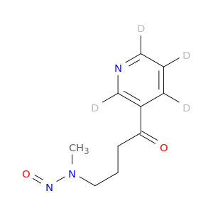 4-(甲基亚氨基甲基氨基)-1-(3-吡啶基-2,4,5,6-D4)-1-丁酮
