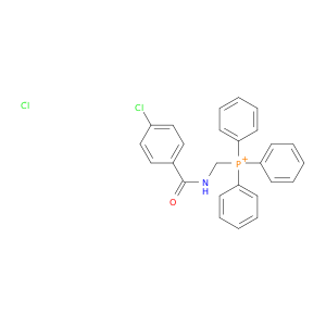 ((4-CHLOROBENZOYLAMINO)METHYL)TRIPHENYLPHOSPHONIUM CHLORIDE