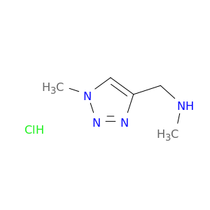 Methyl[(1-methyl-1H-1,2,3-triazol-4-yl)methyl]amine hydrochloride