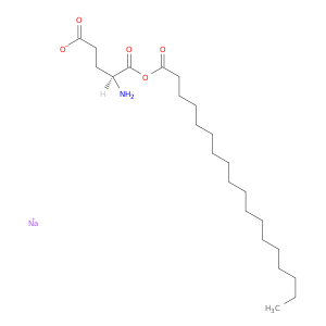 N-(1-oxooctadecyl)-L-glutamic acid sodium salt