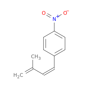 Benzene, 1-[(1Z)-3-methyl-1,3-butadienyl]-4-nitro-