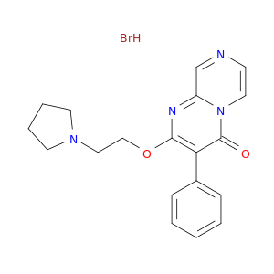 3-phenyl-2-[2-(pyrrolidin-1-yl)ethoxy]-4h-pyrazino[1,2-a]pyrimidin-4-one hydrobromide(1:1)