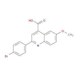 2-(4-Bromo-phenyl)-6-methoxy-quinoline-4-carboxylic acid
