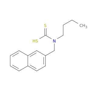 Carbamodithioic acid, butyl(2-naphthalenylmethyl)-