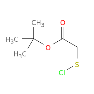 Acetic acid, (chlorothio)-, 1,1-dimethylethyl ester