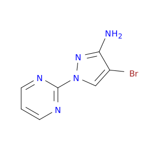 4-bromo-1-(pyrimidin-2-yl)-1H-pyrazol-3-amine