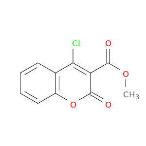 METHYL 4-CHLORO-2-OXO-2H-CHROMENE-3-CARBOXYLATE