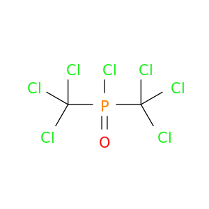 Phosphinic chloride, bis(trichloromethyl)-