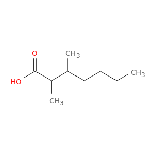 Heptanoic acid, 2,3-dimethyl-