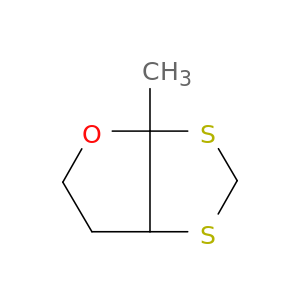 1,3-Dithiolo[4,5-b]furan, tetrahydro-3a-methyl-