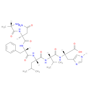 L-Histidine, L-alanyl-L-asparaginyl-L-phenylalanyl-L-leucyl-L-valyl-
