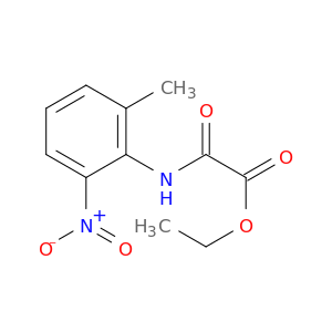 Acetic acid, [(2-methyl-6-nitrophenyl)amino]oxo-, ethyl ester