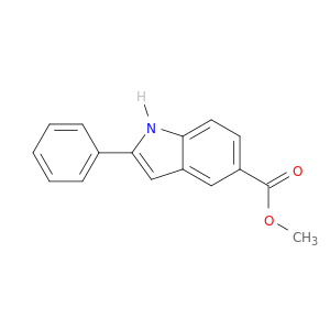 1H-Indole-5-carboxylic acid, 2-phenyl-, methyl ester