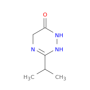 1,2,4-Triazin-6(1H)-one, 2,5-dihydro-3-(1-methylethyl)-