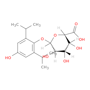 4-羟基丙泊酚1-O-BETA-D-葡糖苷酸