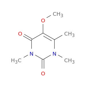 2,4(1H,3H)-Pyrimidinedione,5-methoxy-1,3,6-trimethyl-