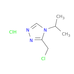3-(chloromethyl)-4-isopropyl-4H-1,2,4-triazole hydrochloride