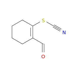 Thiocyanic acid, 2-formyl-1-cyclohexen-1-yl ester