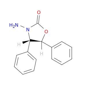 2-Oxazolidinone, 3-amino-4,5-diphenyl-, trans-