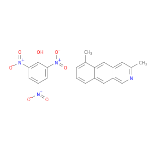 Benz[g]isoquinoline, 3,6-dimethyl-, compd. with 2,4,6-trinitrophenol(1:1)