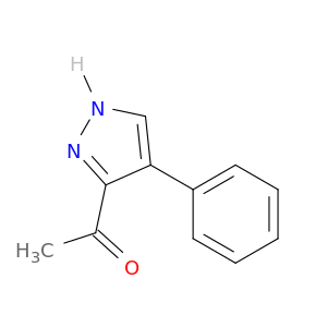 1-(4-苯基-1H-吡唑-3-基)乙酮