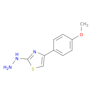 2-肼基-4-(4-甲氧基苯基)噻唑