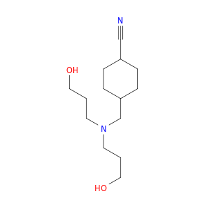 Cyclohexanecarbonitrile, 4-[[bis(3-hydroxypropyl)amino]methyl]-