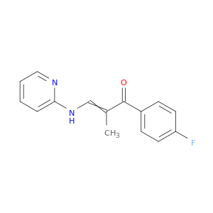 2-Propen-1-one,1-(4-fluorophenyl)-2-methyl-3-(2-pyridinylamino)-