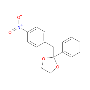 1,3-Dioxolane, 2-[(4-nitrophenyl)methyl]-2-phenyl-
