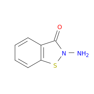 1,2-Benzisothiazol-3(2H)-one, 2-amino-