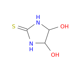 2-Imidazolidinethione, 4,5-dihydroxy-