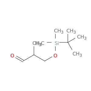 Propanal, 3-[[(1,1-dimethylethyl)dimethylsilyl]oxy]-2-methyl-