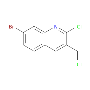 7-Bromo-2-chloro-3-(chloromethyl)quinoline