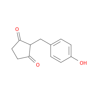1,3-Cyclopentanedione, 2-[(4-hydroxyphenyl)methyl]-