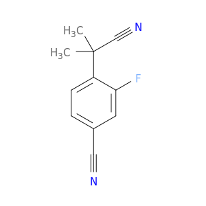 4-(1-Cyano-1-methylethyl)-3-fluorobenzonitrile