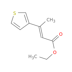 2-Butenoic acid, 3-(3-thienyl)-, ethyl ester, (E)-