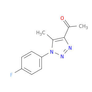 1-[1-(4-Fluorophenyl)-5-methyl-1H-1,2,3-triazol-4-yl]ethan-1-one