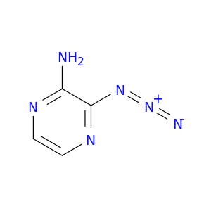Pyrazinamine, 3-azido-