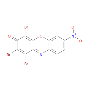 3H-Phenoxazin-3-one, 1,2,4-tribromo-7-nitro-
