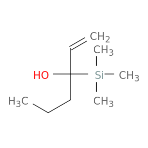 1-Hexen-3-ol, 3-(trimethylsilyl)-