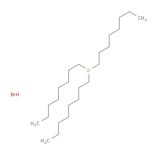 Phosphine, trioctyl-, hydrobromide