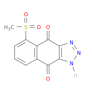 1H-Naphtho[2,3-d]triazole-4,9-dione, 5-(methylsulfonyl)-