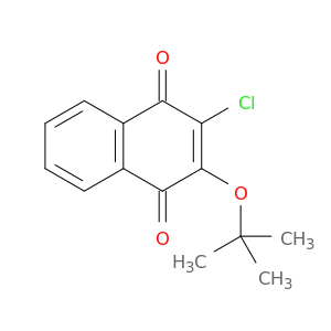 1,4-Naphthalenedione, 2-chloro-3-(1,1-dimethylethoxy)-