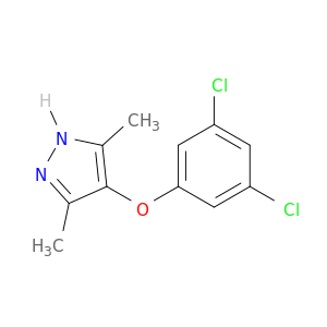 1H-Pyrazole, 4-(3,5-dichlorophenoxy)-3,5-dimethyl-