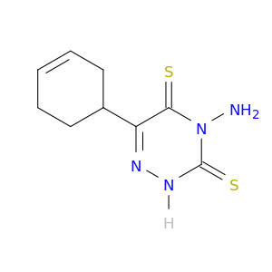 1,2,4-Triazine-3,5(2H,4H)-dithione, 4-amino-6-(3-cyclohexen-1-yl)-