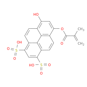 2-Propenoic acid, 2-methyl-, 3-hydroxy-6,8-disulfo-1-pyrenyl ester